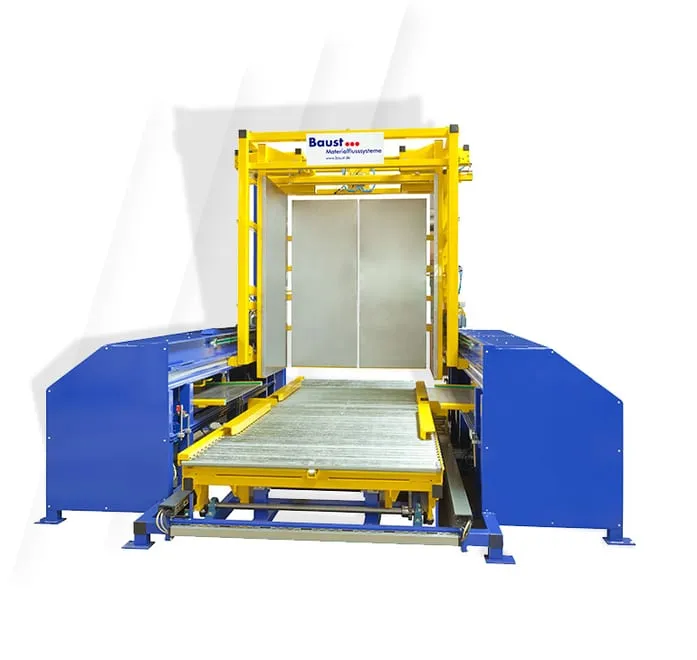 Palettenwechsler PW6000, Palettenwechsel im Überschiebeverfahren